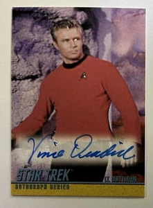 STAR TREK TOS 40TH ANNIVERSARY SERIES 2 A158 VINCE DEADRICK SR AUTOGRAPH AUTO - Picture 1 of 2