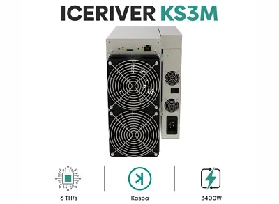 Iceriver KS3m (6.0TH/s) Kaspa (KAS) Miner Sofort verfügbar - Bild 1 von 2