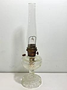 ALADDIN WASHINGTON DRAPE Clear Glass Oil Kerosene Lamp Model B53 Model B Burner - Picture 1 of 15