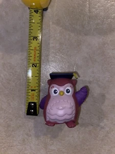 1.75" Professor Hootsburgh Owl PVC Action Figure Disney Junior Doc McStuffins# - Picture 1 of 4