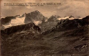 ITALIAN POSTCARD-MADONNA di CAMPIGLIA, RIFUGIO & SPINALE,TRENTINO, ITALY BK27 - Picture 1 of 1