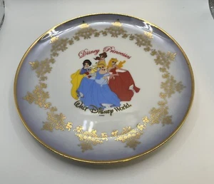 Walt Disney World Disney Princesses Bockling Glas Germany Decorative Trim Plate - Picture 1 of 6