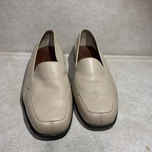 Naturalizer FLEX Damen Slipper Leder Halbschuh flach. Größe: 8 W Farbe: Beige. NEU - Bild 1 von 7