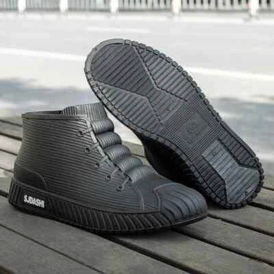 Мужчины женщин короткая трубка дождя ботинки кухни противоскользящий дождя туфли Summer лодыжки - Изображение 1 из 4