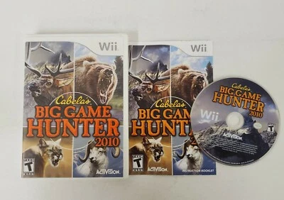 Cabela's Big Game Hunter 2010 (Nintendo Wii, 2009) Completo. Probado. Foto 1 de 2