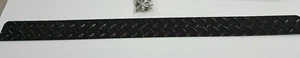 YAMAHA DRIVE 2 Golf Cart Diamond Plate KICK Panel BLACK - Picture 1 of 2