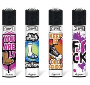 Clipper Classic Encendedor Original Serie 'MODA' 4 Piezas Encendedores NUEVO - Imagen 1 de 2