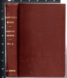 Scientific Theories Works Of Orestes A. Brownson 1884 V9 VG condition - Picture 1 of 1