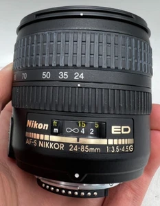 Nikon AF-S Nikkor 24-85mm F3.5-4.5 G ED Nikon Mount Lens - DSLR Cameras *Fungus* - Picture 1 of 8