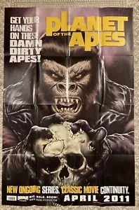 Planet of the Apes (Boomi Studio) Promo Poster 2011 -NEVER DISPLAYED - Picture 1 of 1