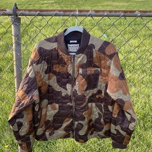 Burton Jacket Dry Ride Puffer Duck Camo Evergreen Mens XL Hunting Snowboard Ski - Picture 1 of 13