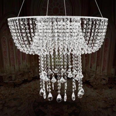 Candelabro de cristal/acrílico para bolo de casamento suporte de balanço suspenso novo - Imagem 1 de 4