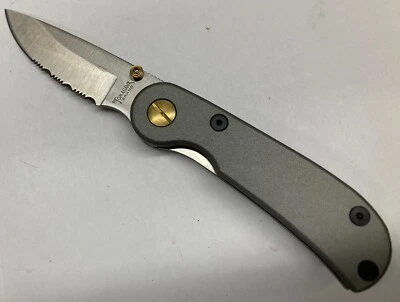 Cuchillo Plegable XL312-S Tomahawk con Clip para Cinturón (Nuevo, Distribuidor Antiguo Stock Circa 1998) Foto 1 de 4