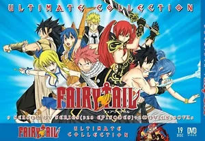 Fairy Tail Ultimate Collection 9 Temporada Serie de TV 328 Episodios 2 Pelícu... - Imagen 1 de 1