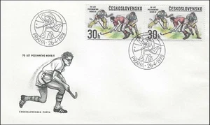Field Hockey Men Field Hockey III European Championship Prague Czech FDC 1978 - Picture 1 of 1