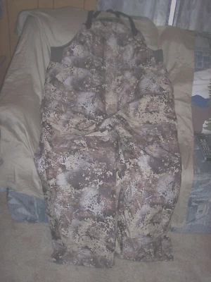 Mens 2X Camo Hunting Bibs Insulated Bib Overalls Prairie Camo Camo Coverall Bibs - Image 1 of 4