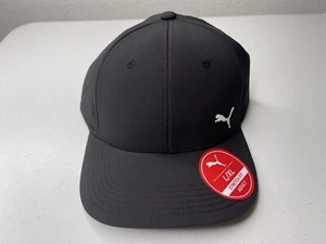 Puma Men’s Black Cap Hat Size L/XL NWT - Picture 1 of 7