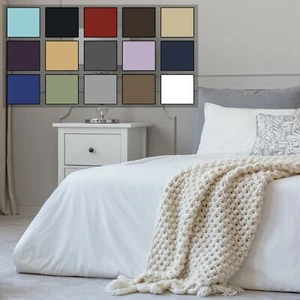 Bed Sheets Egyptian Cotton Feel 1800 Count Bed Sheet Set Deep Pocket 4 Piece - Picture 1 of 19