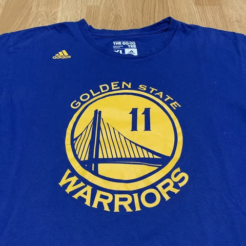 Adidas Klay Thompson Golden State Warriors Jersey T-Shirt Men’s XL Cover