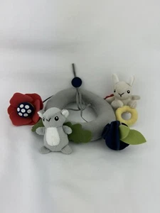 Baby Carseat Mobile Activity Plush Animals Koala Kangaroo Bunny Flowers Soft B16 - Picture 1 of 5