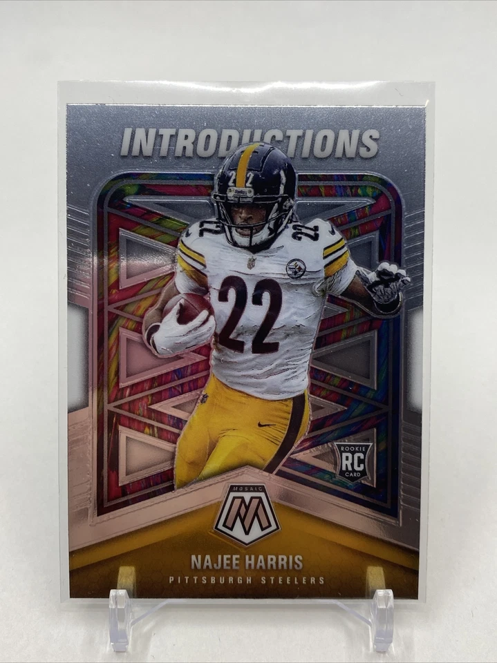 2021 Mosaic - NAJEE HARRIS - Introductions - Steelers RC #I-9 - Image 1 of 1