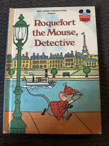 Walt Disney Roquefort il topo 1980 vintage, detective buone condizioni - Foto 1 di 4