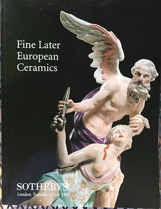 SOTHEBY'S Auction Catalog 7/14/1998 Fine Later European Ceramics * London - Picture 1 of 12