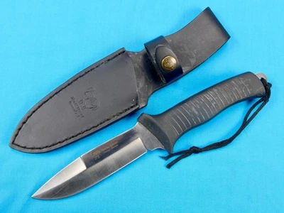  Cuchillo de caza gallina y gallo Toledo España con funda Foto 1 de 4