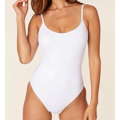 Traje de baño Andie The Amalfi One Piece blanco talla XL NUEVO CON ETIQUETAS minimalista Foto 1 de 4