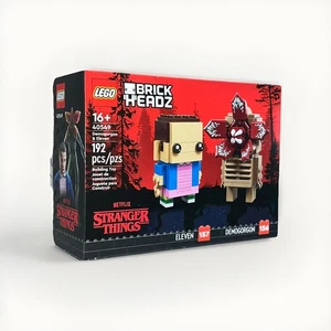 ✅ Set NISB LEGO BrickHeadz # 156, 157 Demogorgon & Eleven 40549 Stranger Things - Foto 1 di 4