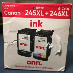 Compatible con Canon 245XL Negro y 246XL Color 08/2026 - Imagen 1 de 3
