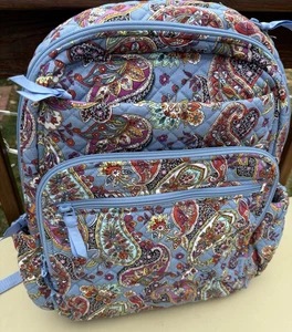 Zaino Vera Bradley Full Campus Azzurro Provenza Paisley 37816-17028 - Foto 1 di 13