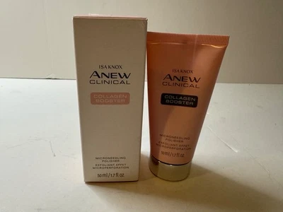 Avon Isa Knox Anew Clinical COLLAGEN BOOSTER Microneedling Polisher 1.7oz NEW - Image 1 of 4