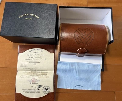 Caja de reloj FRANCK MULLER genuina vacía con garantía #485 Foto 1 de 4