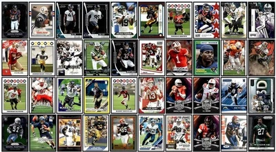 Mixed Lot of 106 Football Sports Cards 1989-2022 Detroit Lions Denver Broncos - Image 1 of 3