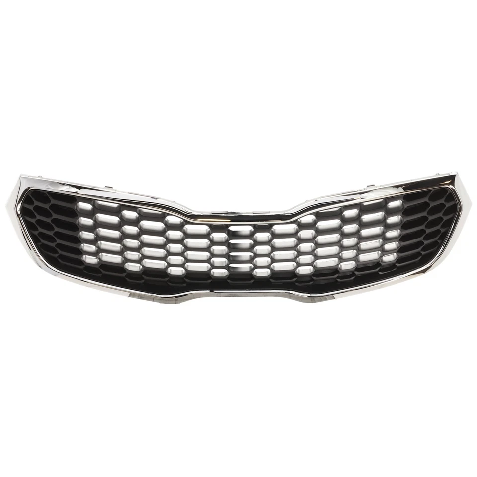 Rejilla para Kia Forte 2014-2016 14-16 Kia Forte5 carcasa cromada con inserto gris Foto 1 de 1