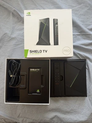 Vollständig getestet - NVIDIA SHIELD TV Pro (2019) 4K HDR Streaming Media Player - Schwarz - Bild 1 von 4