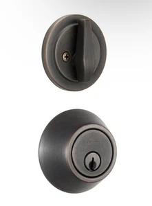 BRINKS - Transitional Single Cylinder Deadbolt - Picture 1 of 4