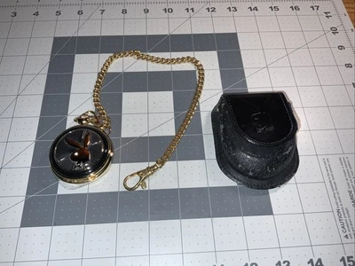 ¡Raro! Reloj Bolsillo PlayBoy Bunny Vintage Franklin Como Nuevo ¡¡NUEVO CON ETIQUETAS!! ¡Batería nueva! Foto 1 de 4