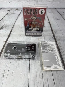 PUBLIC ENEMY MUSE SICK-N-HOUR MESS AGE Cassette Tape Rap Hip-Hop 1994 Def Jam - Picture 1 of 6