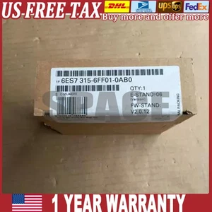 New Siemens 6ES7315-6FF01-0AB0 6ES7 315-6FF01-0AB0 NEW US FREE TAX - Picture 1 of 2