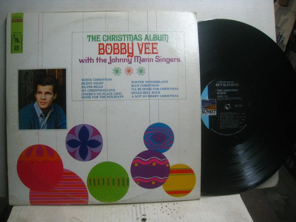 Bobby Vee The Christmas Album *Liberty SUS 5186 stereo LP - Image 1 of 1