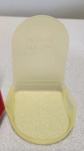 Tupperware Tea Time Helper Tea Bag Squeezer Sheer yellow New - Picture 1 of 2