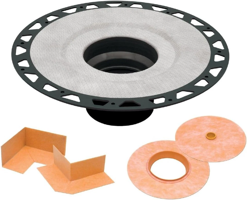 Brida de PVC Schluter Kerdi-Drain para ducha/drenaje Foto 1 de 1