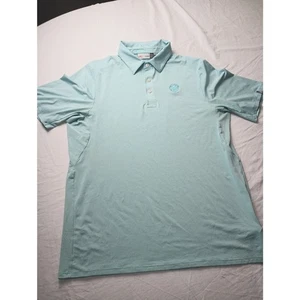 Pete Dye Golf Club KJUS Soren Stripe Polo S/S Size 52 L - Picture 1 of 5