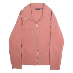 REGATTA Womens Fleece Jacket Pink L - Picture 1 of 8