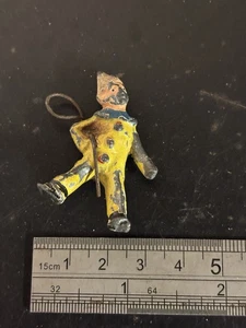 Lead Clown Figure Interesting Piece Antique Decorative Item Unusual Design 2r - Picture 1 of 1
