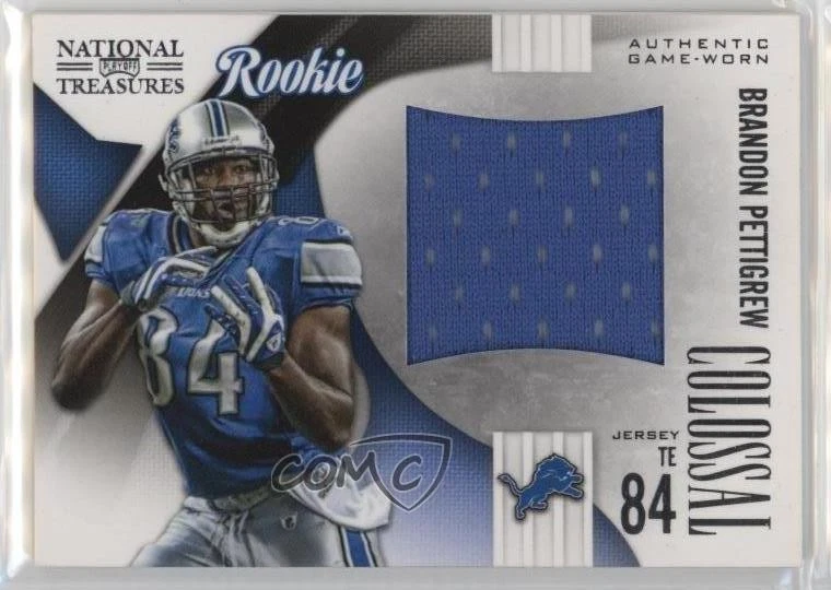 2009 Playoff National Treasures /50 Brandon Pettigrew #16 RC - Image 1 of 2