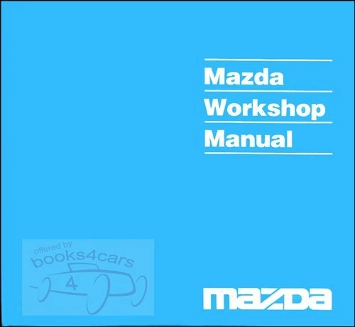626 1996 MAZDA MX-6 MX6 MANUAL SERVICE REPAIR SHOP BOOK - Image 1 of 1