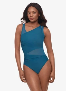 Traje de baño Miraclesuit Azura de una pieza adelgazante para mujer talla 12 - Imagen 1 de 12